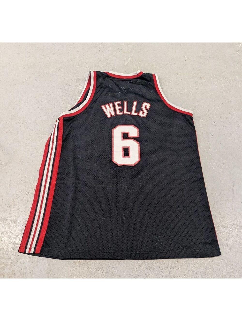 Y2K Portland Trail Blazer Bonzi Wells Nike Team Jersey